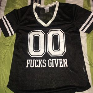 “0 f***s given” shirt